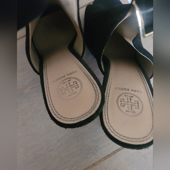 Tory Burch Britannia Tuxedo Suede Bootie - Picture 6 of 15